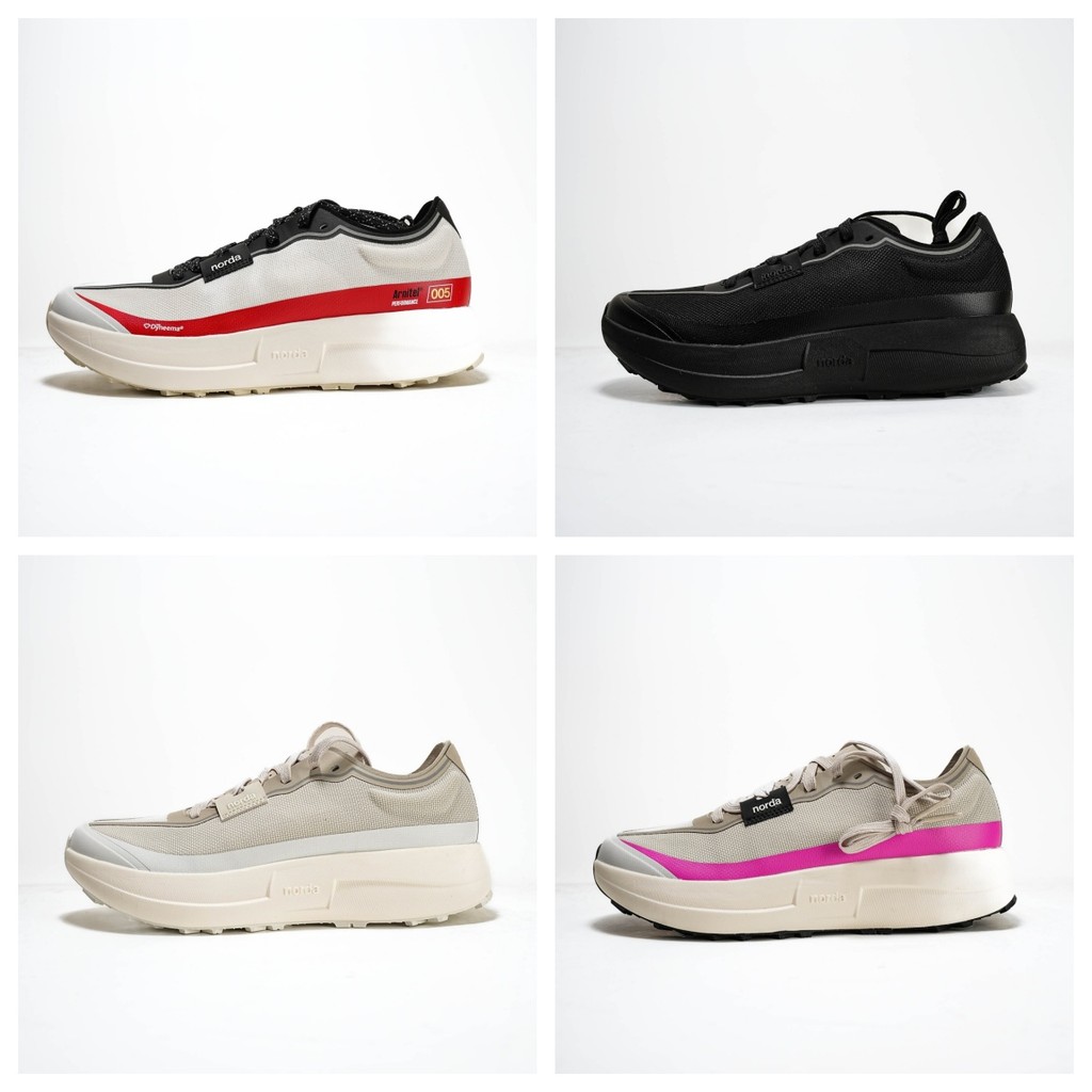 NORDA 005 รองเท้าวิ่งข้ามประเทศสวมใส่สบายรองเท้าผ้าใบกันลื่นทนต่อการสึกหรอ Unisex
