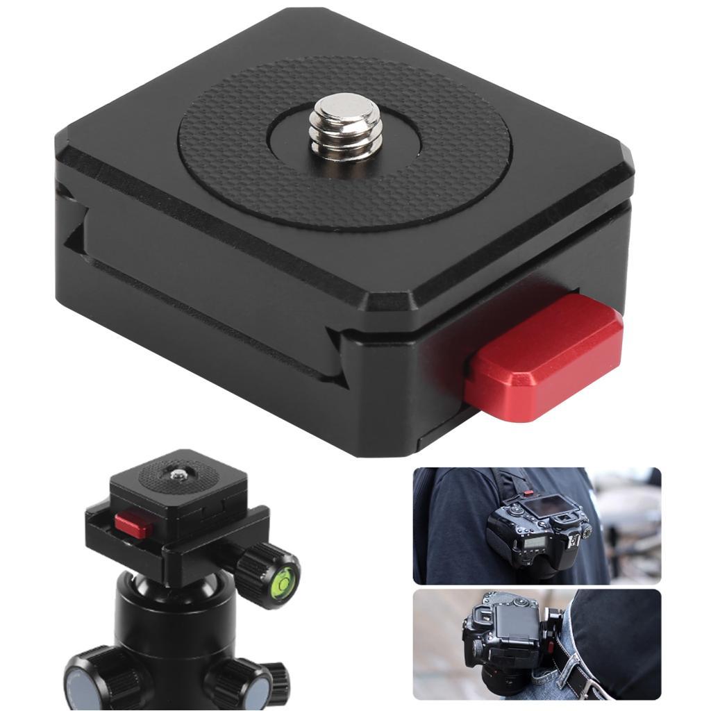 กล้อง ขาตั้งกล้อง Mount Adapter Quick Release Plate พร้อมสกรู 1/4in สำหรับแบตเตอรี่ VMount
