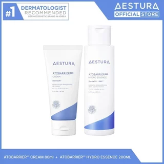 [Bundle Set] AESTURA ATOBARRIER365 CREAM 80ml + ATOBARRIER 365 HYDRO ESSENSE 200ml