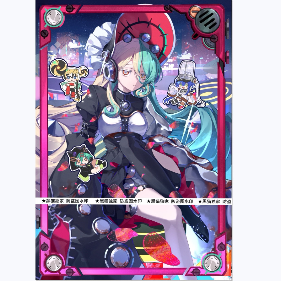 [การ์ดแมวดํา] Yu-Gi-Oh-Sister Set-Killer Melody Lotali Card Set Exclusive