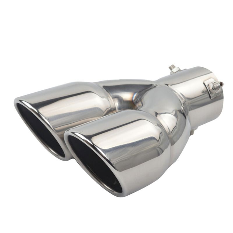 【Premium】Mon Dual Outlet Car Tip สแตนเลส Silencer หาง Universal