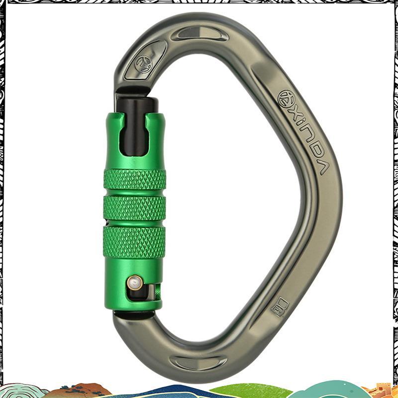 Super 22KN Auto Carabiners การปีนเขากลางแจ้ง