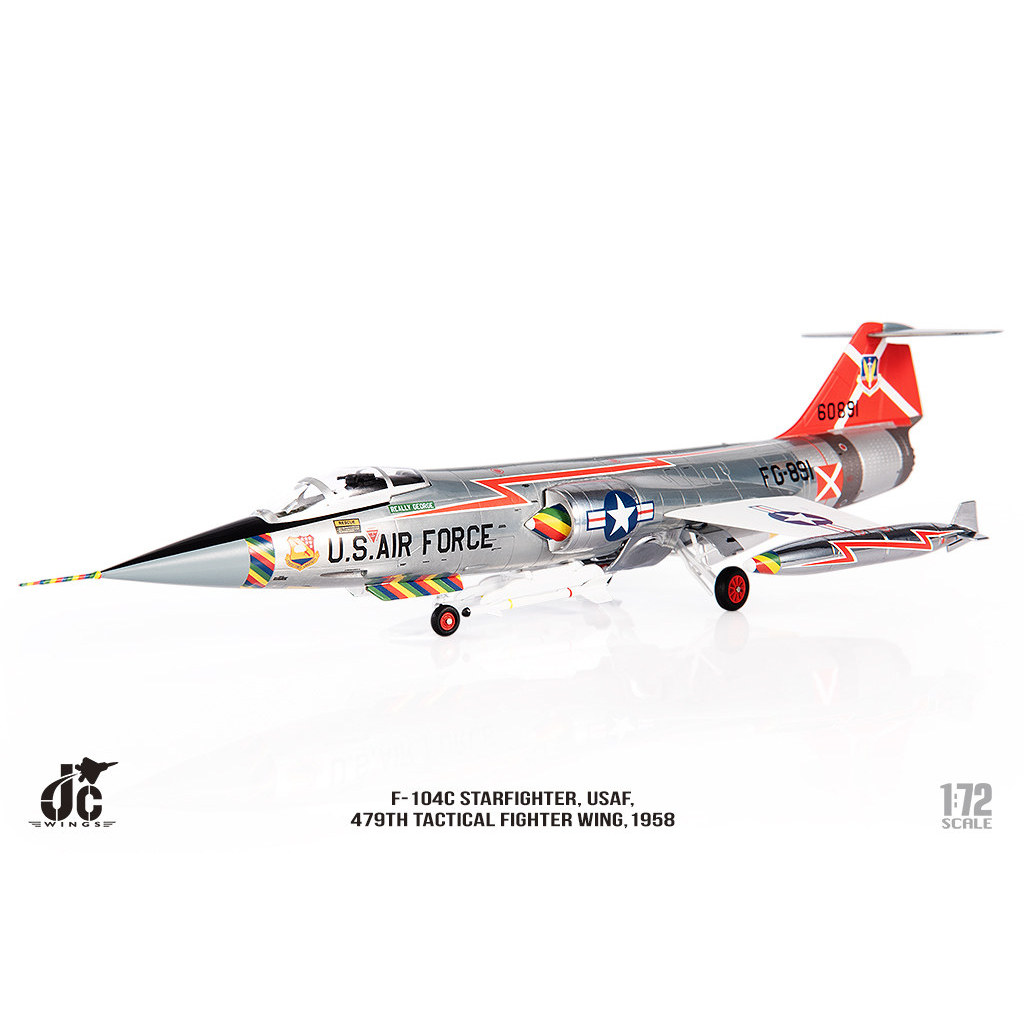 JC WINGS 1/72 US Army F-104C F104 Star Wars Fighter 479 Tactical Fighter United