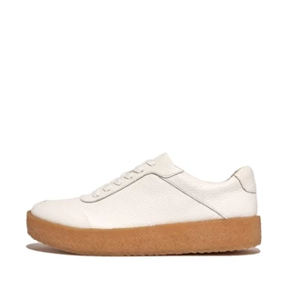 FITFLOP RALLY TUMBLED-LEATHER CREPE รองเท้าผ้าใบผู้หญิง รุ่น GL9-194 สี URBAN WHITE