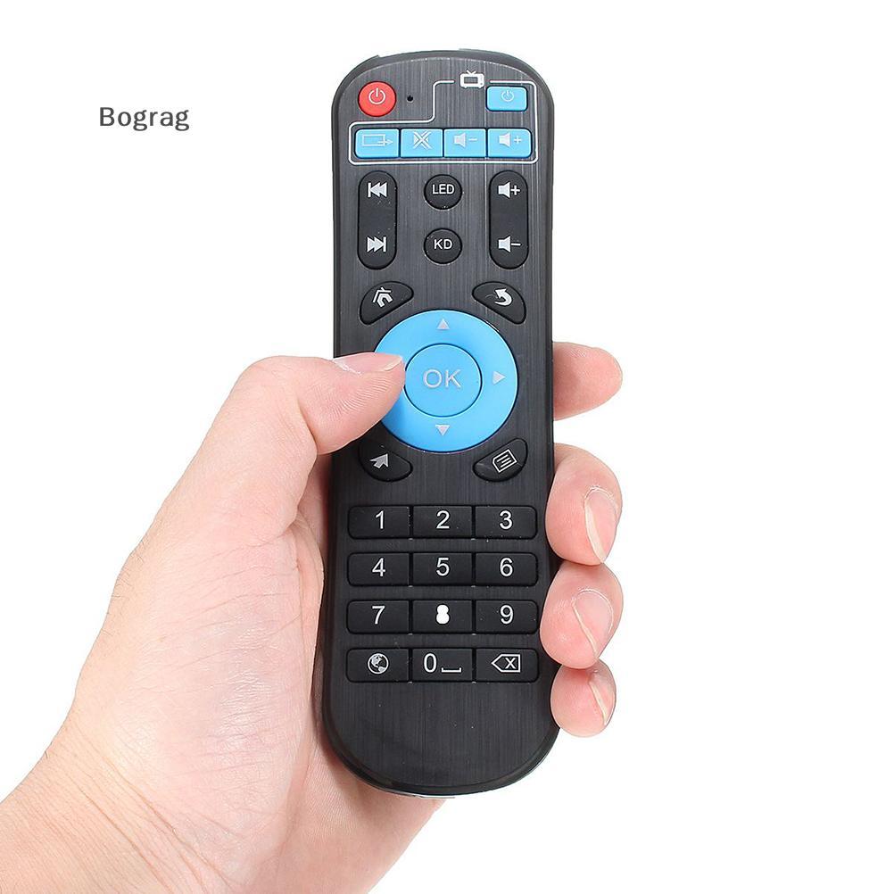 [Bogr] รีโมทคอนโทรลสําหรับกล่องทีวี X88 PRO H96MAX HK1 TX3 T9 กล่องสมาร์ททีวี COD