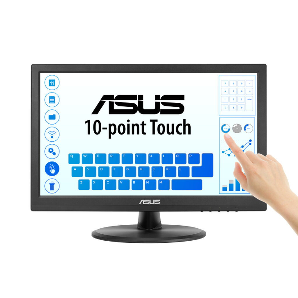 ASUS IPS 15.6" VT169HE Touch Monitor FHD (1920x1080) 10-point Touch Screen