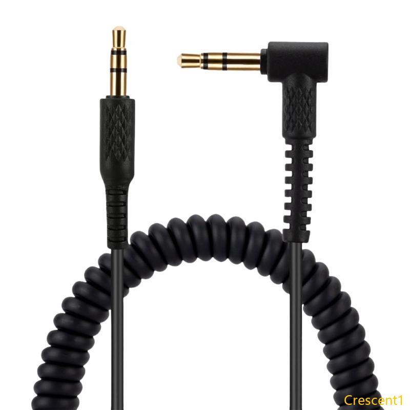 Crescent1 TangleFree Spirals 3 5 มม. สายหูฟังสําหรับ Monitor Major2 Major3 Major4