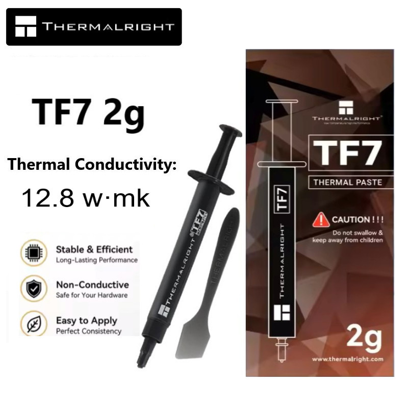 Thermalright TF7 2g Thermal Paste Compound 12.8 W/mk สารซิลิโคนนำความร้อน