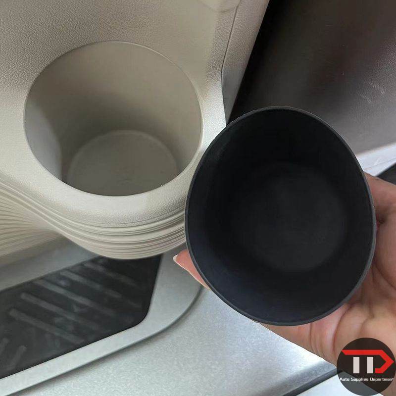 ที่วางแก้วระบายน้ําขนาดกลาง DENZA D9 ซิลิโคนถังแก้วน้ําฝาซิลิโคน