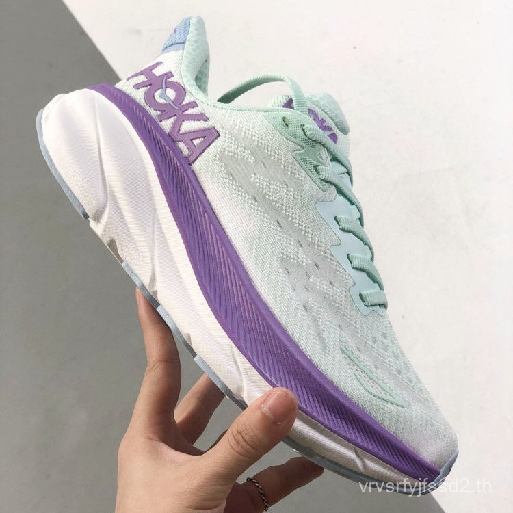 HOKA ONE ONE CLIFTON 9 男女款跑步鞋, ระบบเรืองแสงสําหรับยานยนต์ N9C2