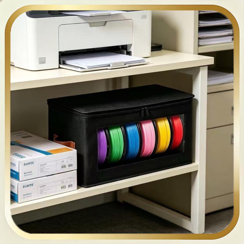 1PC 3D เครื่องพิมพ์ Filament กระเป๋าเก็บ Filament กระเป๋าเก็บ 3D การพิมพ์อุปกรณ์เสริม Rack สําหรับ H