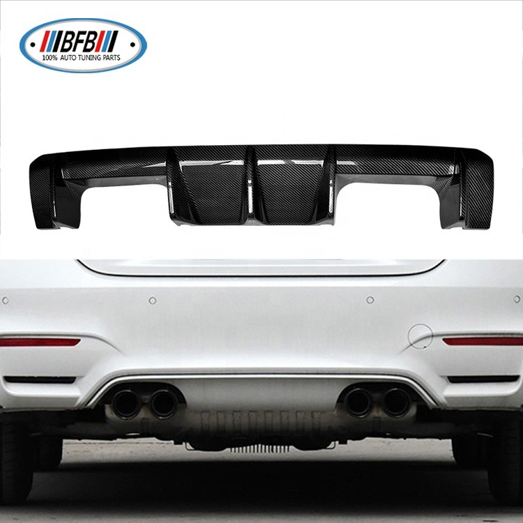 Premium-OEMสไตล์คาร์บอนไฟเบอร์แห้งด้านหลังDiffuser G82 ด้านหลังDiffuserสําหรับBMW G80 G82 G83 M3 M4