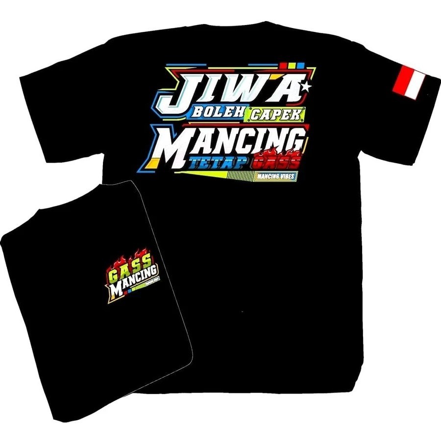 Soul เสื้อยืด Can Cape Fishing Tetep Gas - Distro เสื้อยืดคํา Jiwa Can Cape Fishing Tetep Gas - เสื้