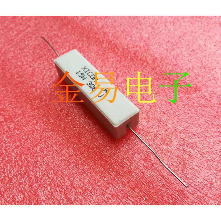 OFC ทองแดงฟุตนําเข้า Axial Non-Induction Resistor XICON 15W 3.6 RJ 3.6 Euro Ceramic Resistor 3R6