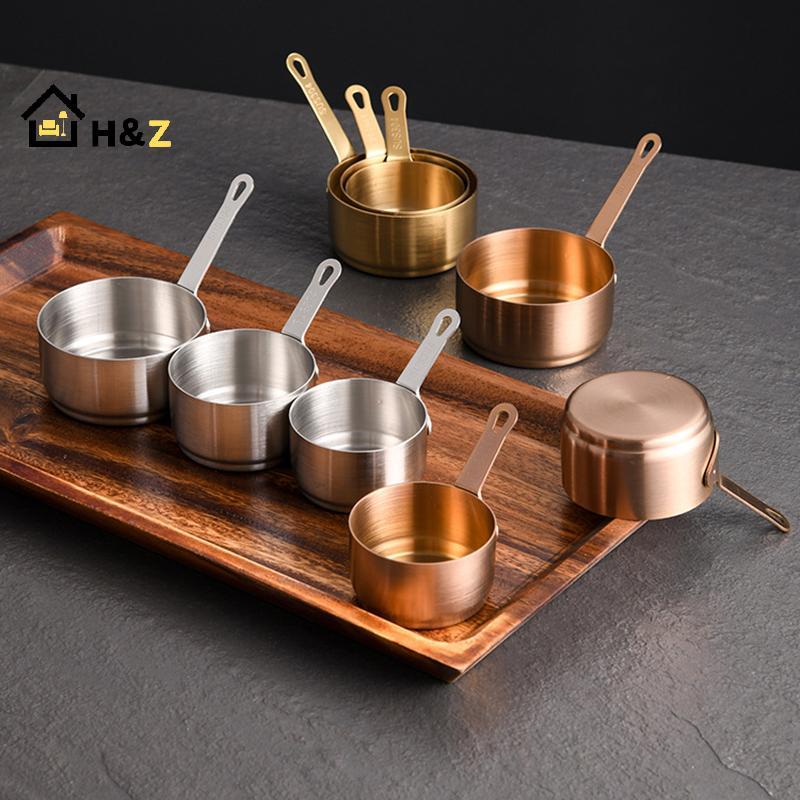Kaleidoscope 304 สแตนเลสถ้วยซอส Staable พร้อมที่จับ Mini ซอส Pan สําหรับจัดเลี้ยง Picnic Dipping ซอส