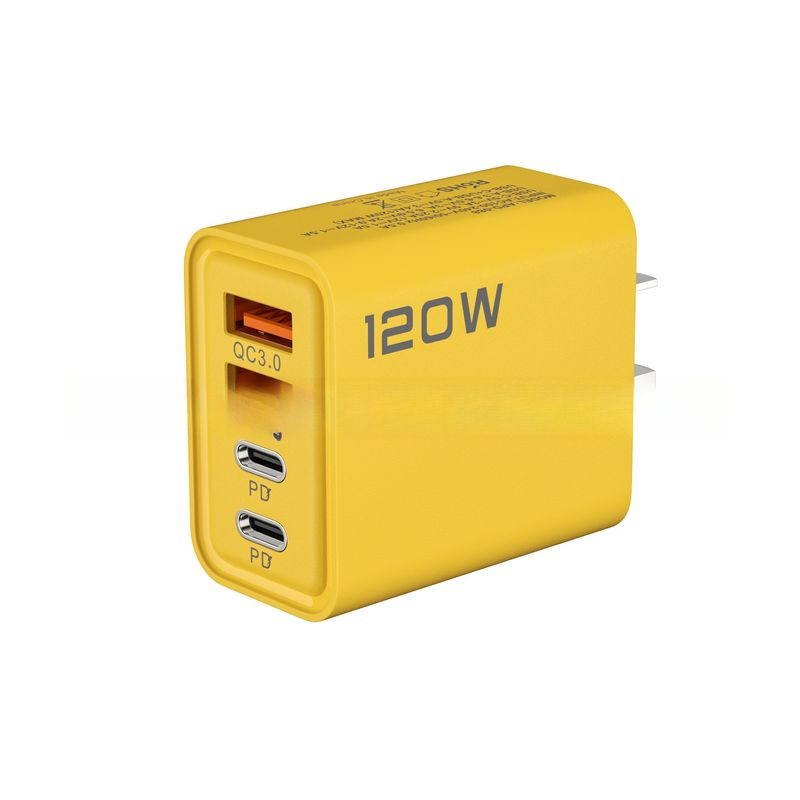Zerotogue 120W เครื่องชาร์จแบบเร็ว PD หลายพอร์ตกําลังสูงสําหรับสมาร์ทโฟนและแท็บเล็ต