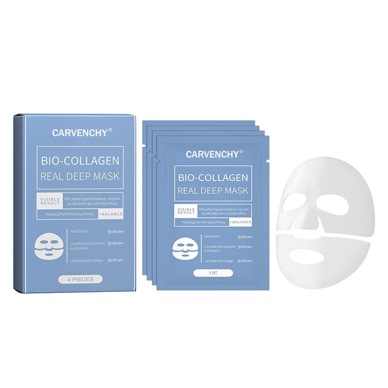Bio-Collagen Anti-Aging Lifting สี่ชิ้น Bio-Collagen Deep Moisturizing Night Firming Mask