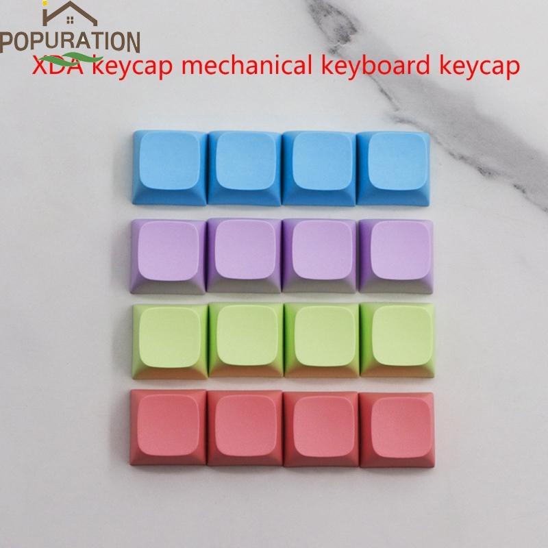 POP 4Key Set ปรับแต่ง PBT Keycaps XDA Keycaps สําหรับคีย์บอร์ดแบบกลไกปรับปรุงความงามและ Smooth Print