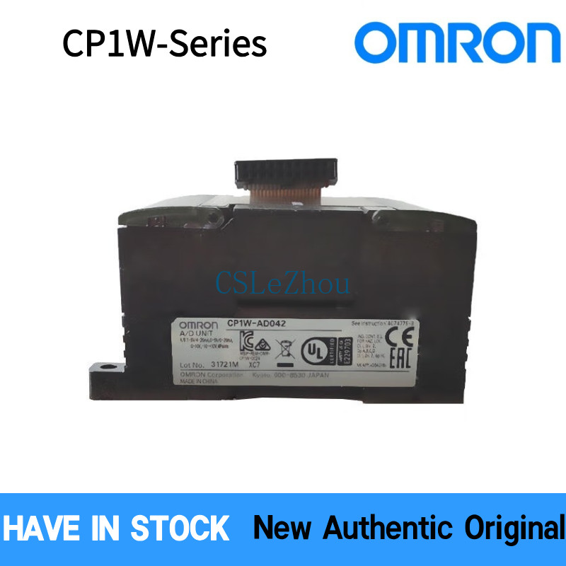 โมดูล PLC OMRON CP1W แท้ AD041 AD042 DA041 DA042 MAD42 MAD44 Analog I/O หน่วยขยาย