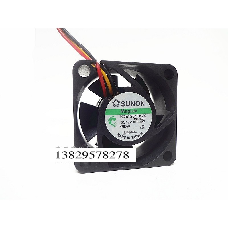 Jianzhun SUNON 4 ซม.4020 Magnetic Levitation เงียบสวิทช์พัดลม 1.4W KDE1204PKVX