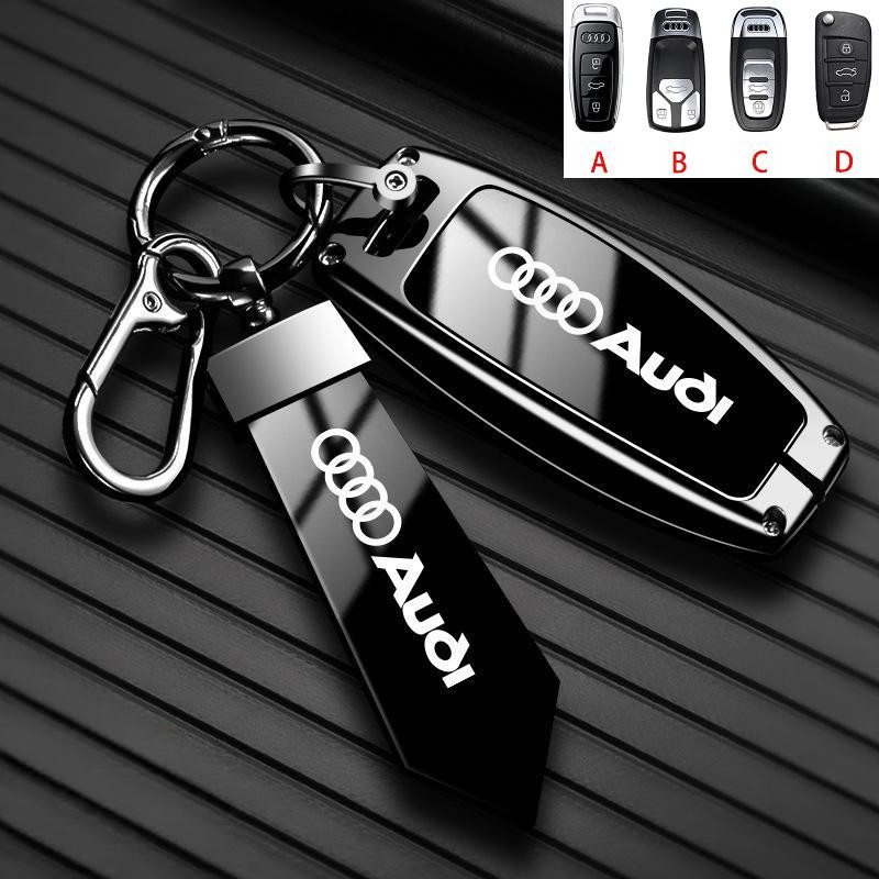 สังกะสีอัลลอยด์รถ Remote Key สําหรับ Audi A6 A1 A3 A7 A5 Sportback C7 C5 A4 B9 R8 Tt Mk2 C6 8p Q7 S7