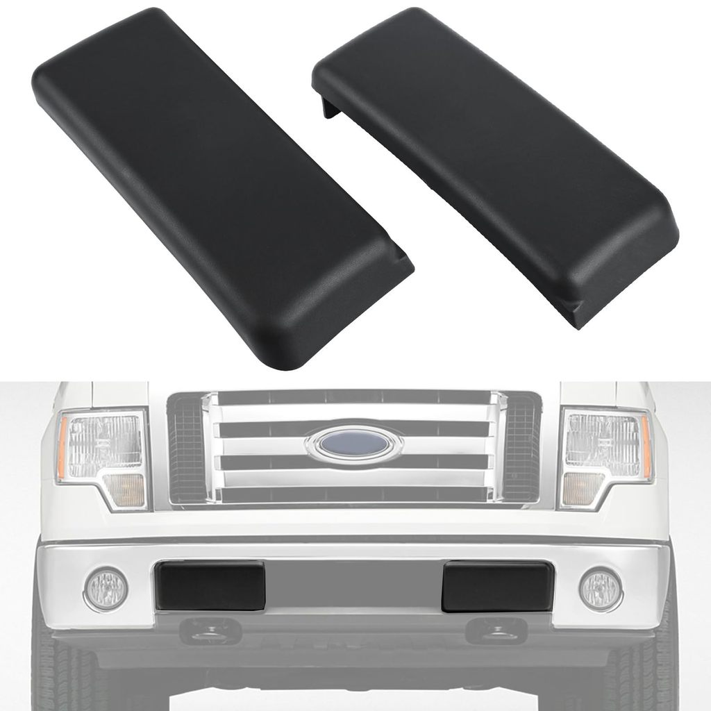 กันชนหน้า Lower Impact Cover คู่ซ้ายขวาสําหรับ Ford F-150 2015-2020 JL3Z-17E810-AB JL3Z-17E811-AB