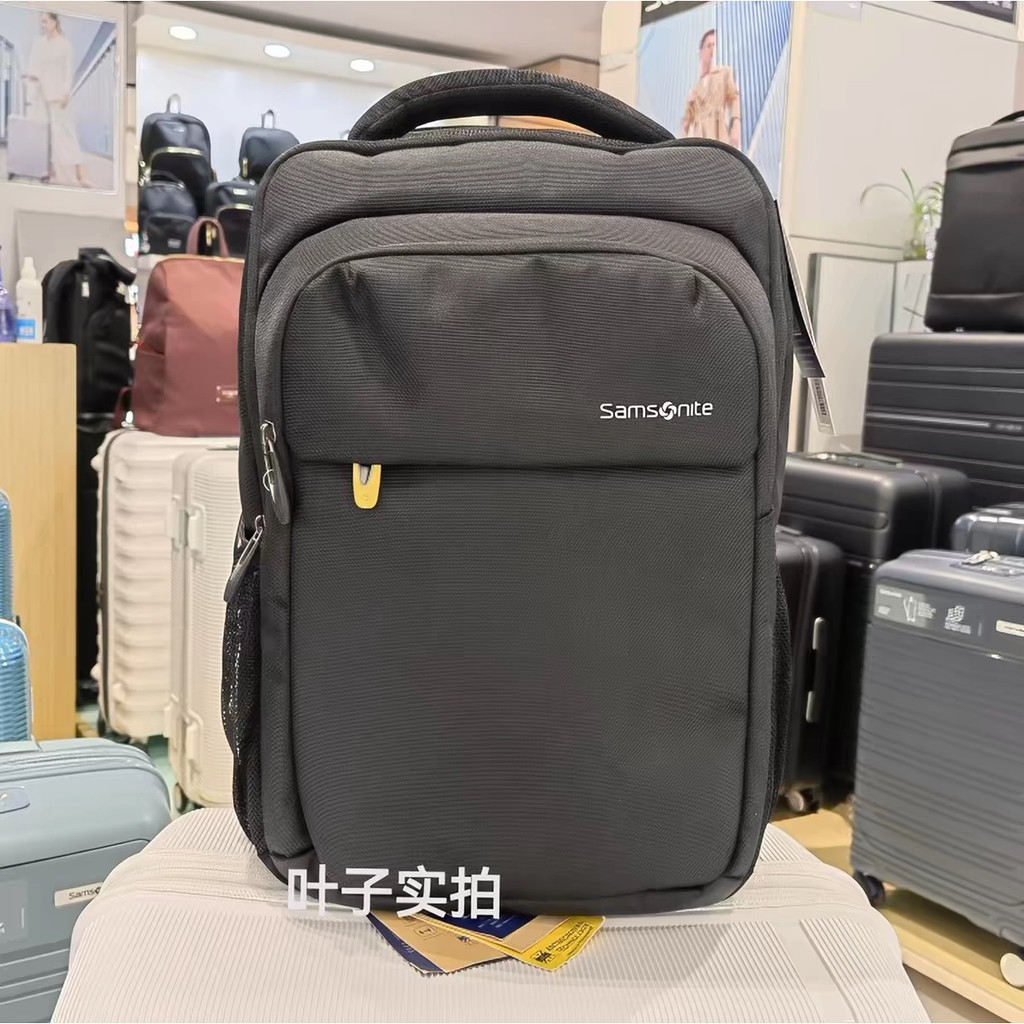 Samsonite/Samsonite กระเป๋าเป้สะพายหลัง Ultra Light Casual ผู้ชายผู้หญิง Commuter Travel กระเป๋าคอมพ