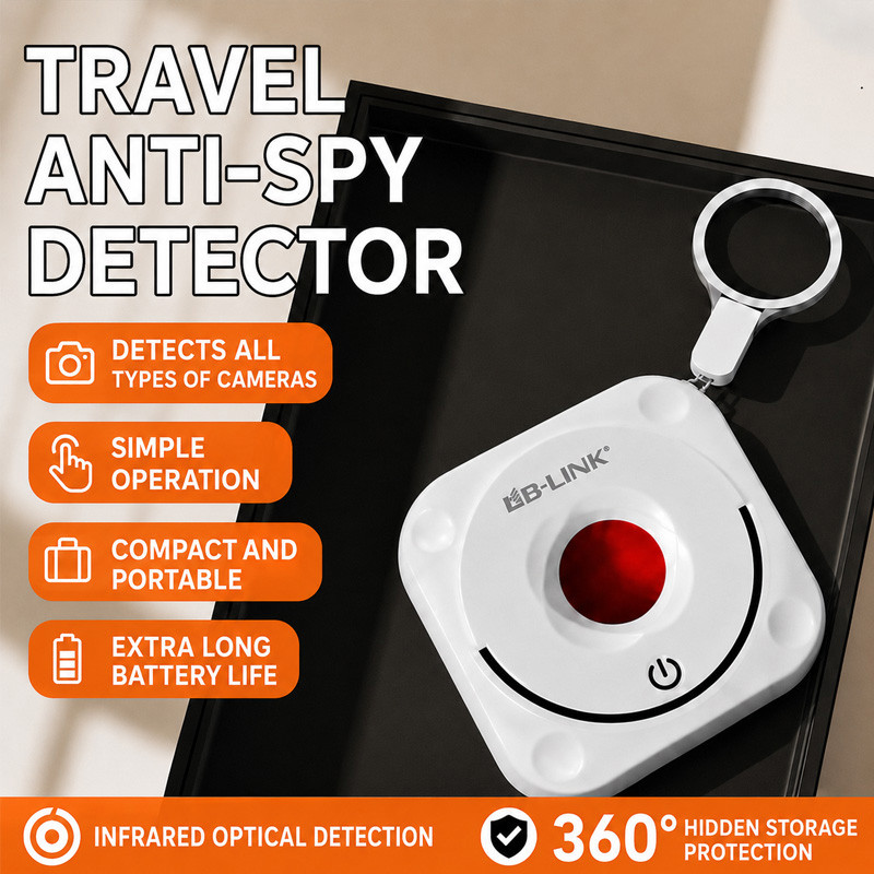 เครื่องตรวจจับกล้อง โรงแรมอินฟราเรด Anti-sneak Peek Anti-spy Artifact เครื่องตรวจจับเฝ้าระวังป้องกัน