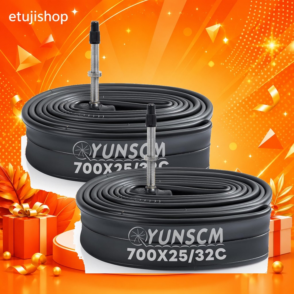 [Direct From Japan etujishop ]YunSCM 2-pack, 700 28c Tubes, Presta Valve 48mm, Best Choice for High 