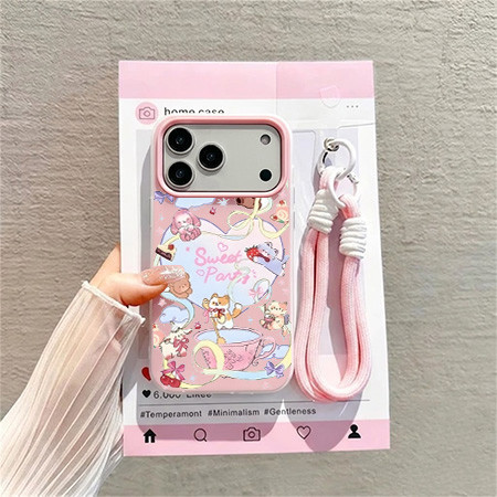 ขนมหวานIphoneสําหรับiPhone 16 15 14 13 12 11 pro max Plus 7 xr xs Plus IP12PROMAX 13PROMAX 17PRM