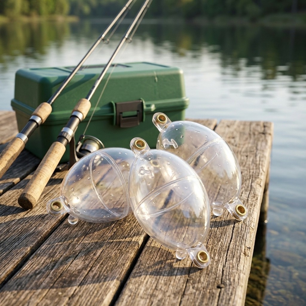 ⭐  BIG DISCOUNTS⭐ Transparent White Outdoor Fishing Float Fishing Float Balls Bubble Float Fishing