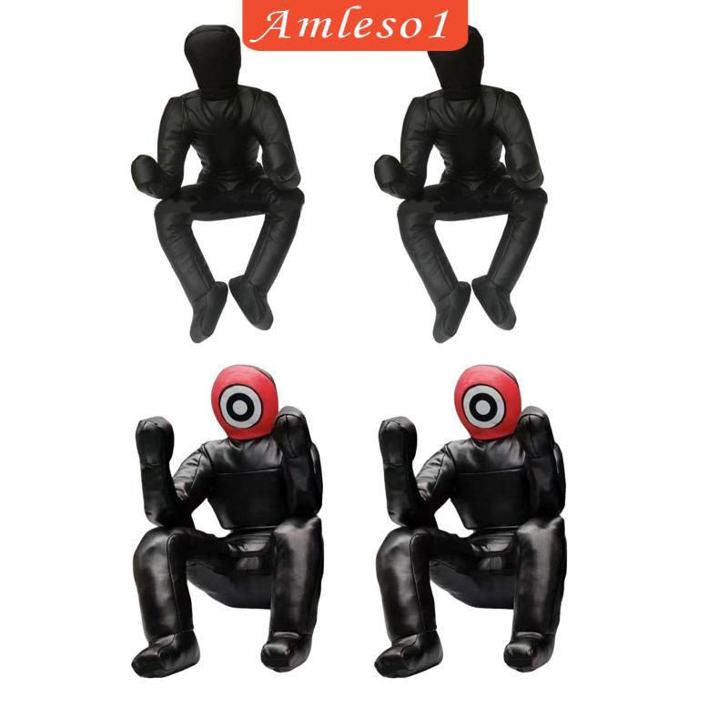 [Amleso1] Grappling Dummy Brazilian Jiu Jitsu Training Dummy Wrestling Dummy Boxing Dummy หนัง PU Un