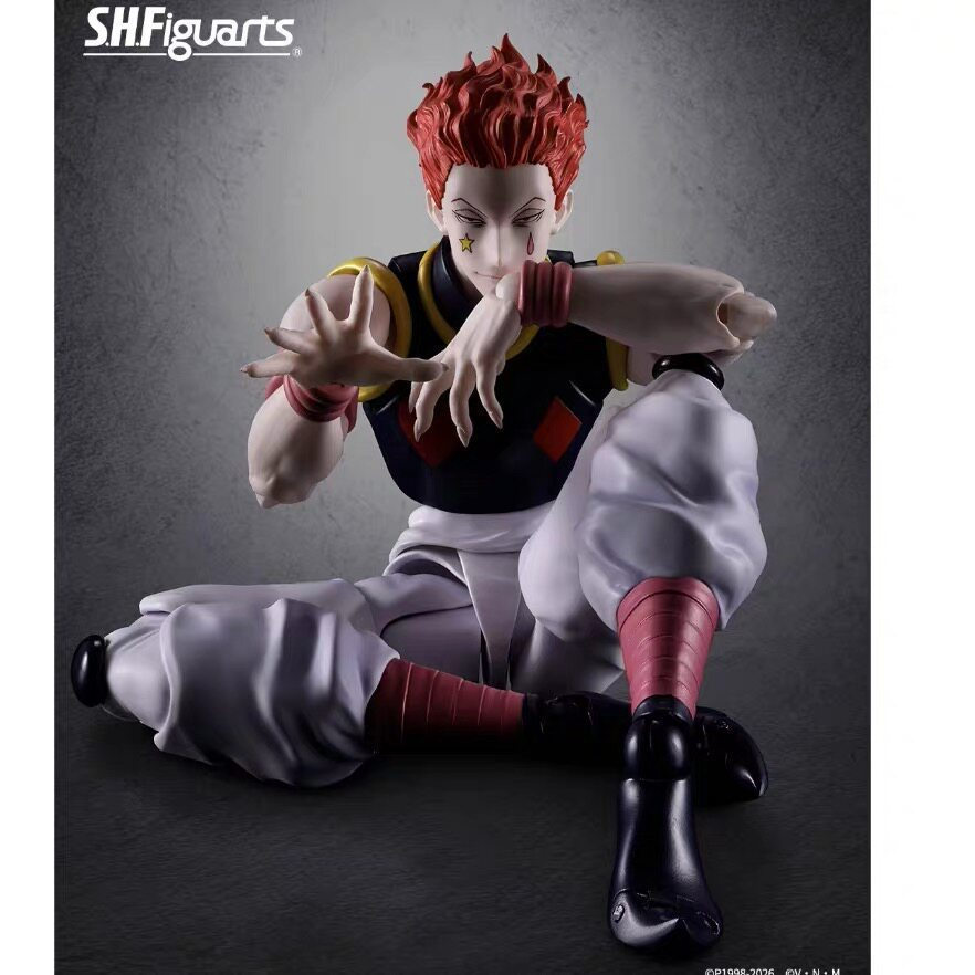 Bandai SHF HUNTERHNTER Hisoka Action Figure ใหม่ล่าสุด พร้อมส่ง