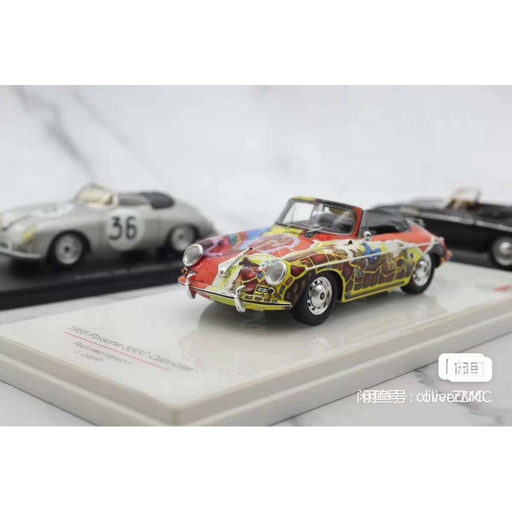 [สต๊อกพร้อม] TSM MODEL 1/43 Porsche 356 C Cabriolet 1959 พร้อมกล่องเดิม เกือบใหม่เอี่ยม เก็บรักษาดี 