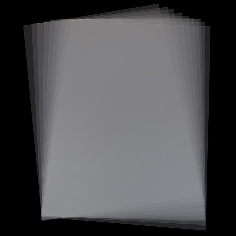 HETH 10 ชิ้น A4 Inkjet Laser Printing Transparency Film Photography Paper PCB Stencils HETH
