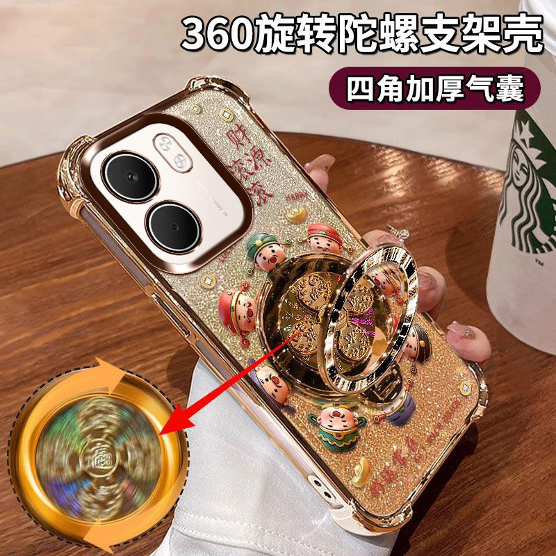 เหมาะสําหรับ oppoa5x เคสโทรศัพท์ OPPOA5X กรณีถุงลมนิรภัยกันกระแทก PKW110 ซิลิโคนนุ่มพร้อมฟิล์มเลนส์ร