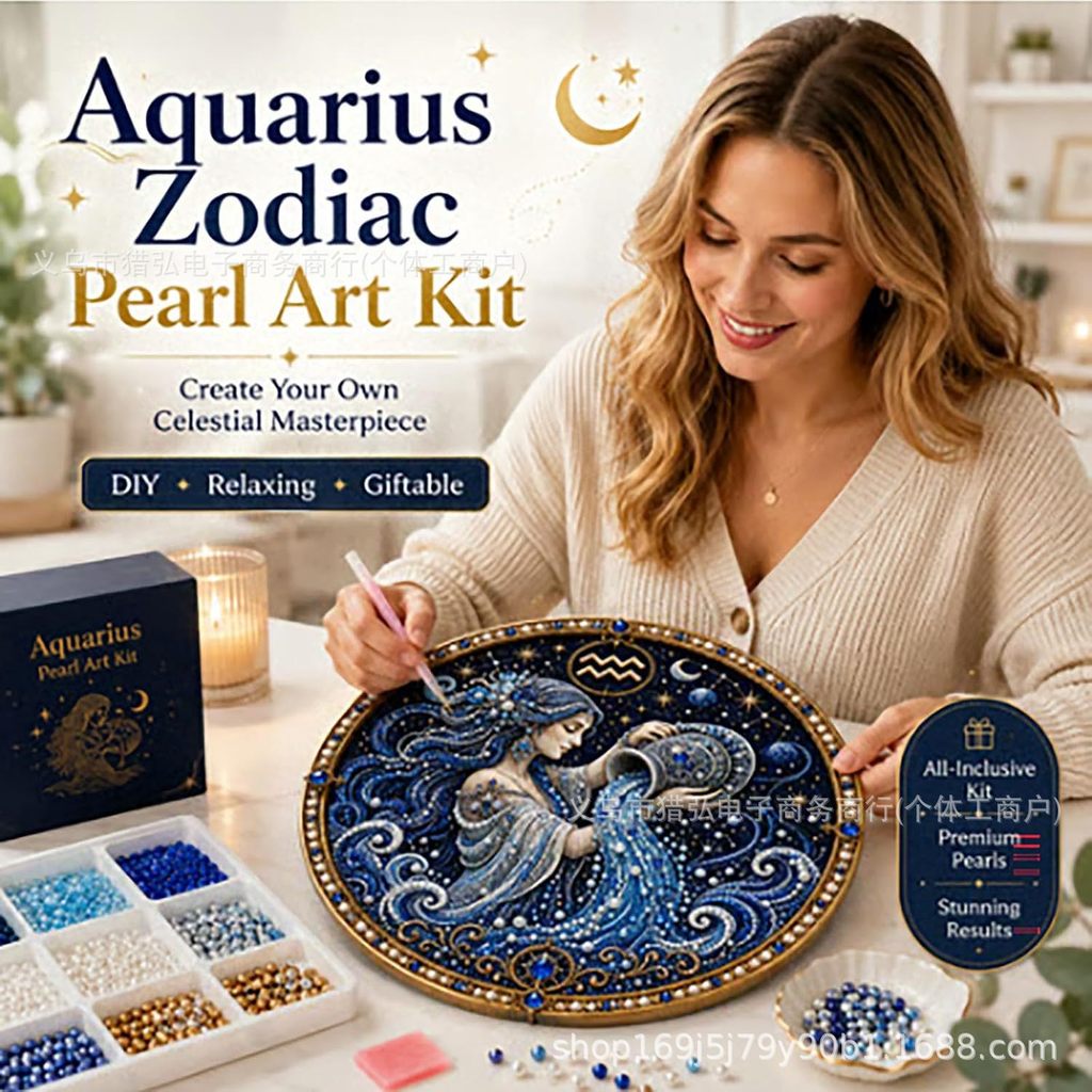 12 Zodiac Signs Pearl Art Kit十二星珠术套装 GCSG