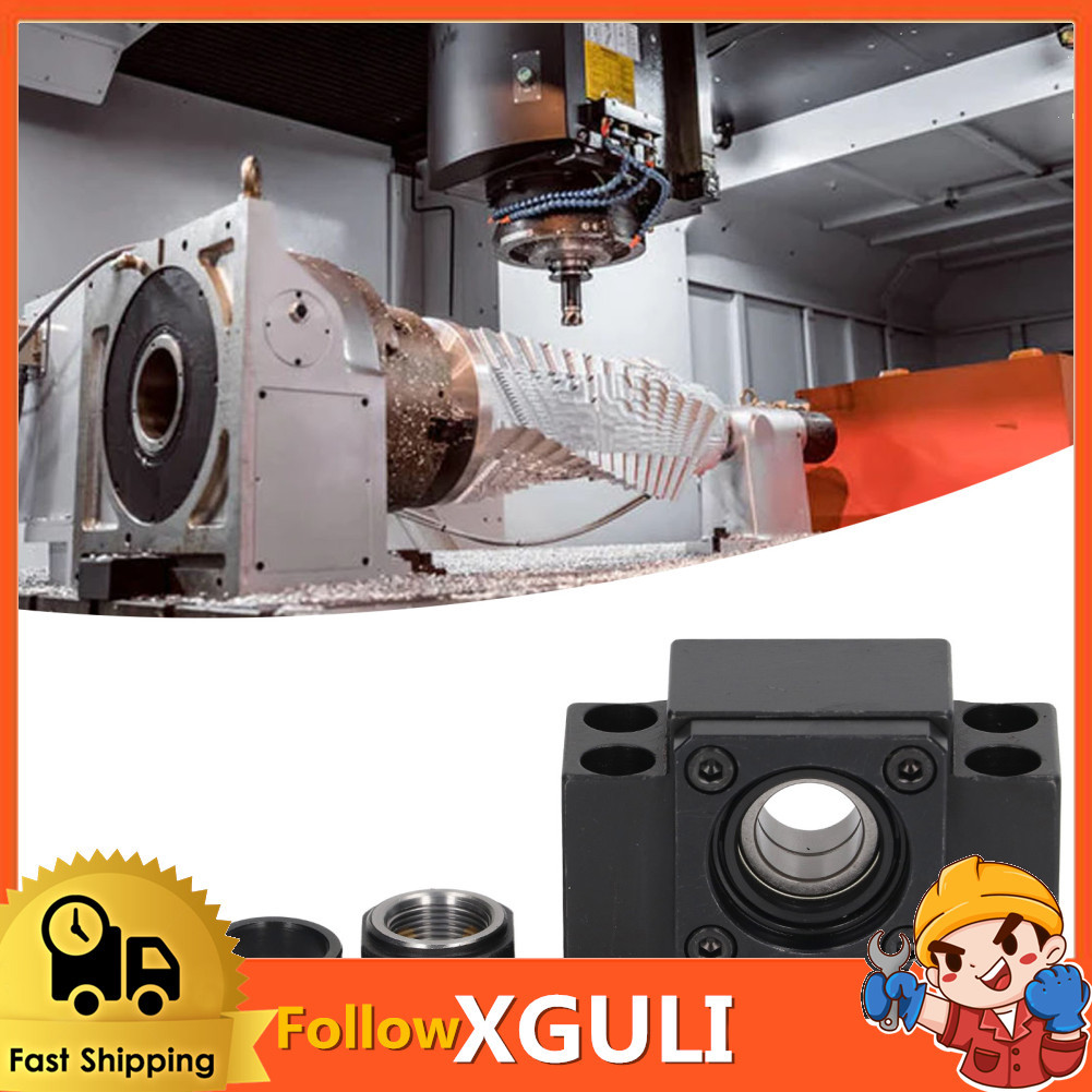 Xguli BK15 บอลสกรูแบริ่งบล็อกชุดสำหรับ SFU1605 SFU1204