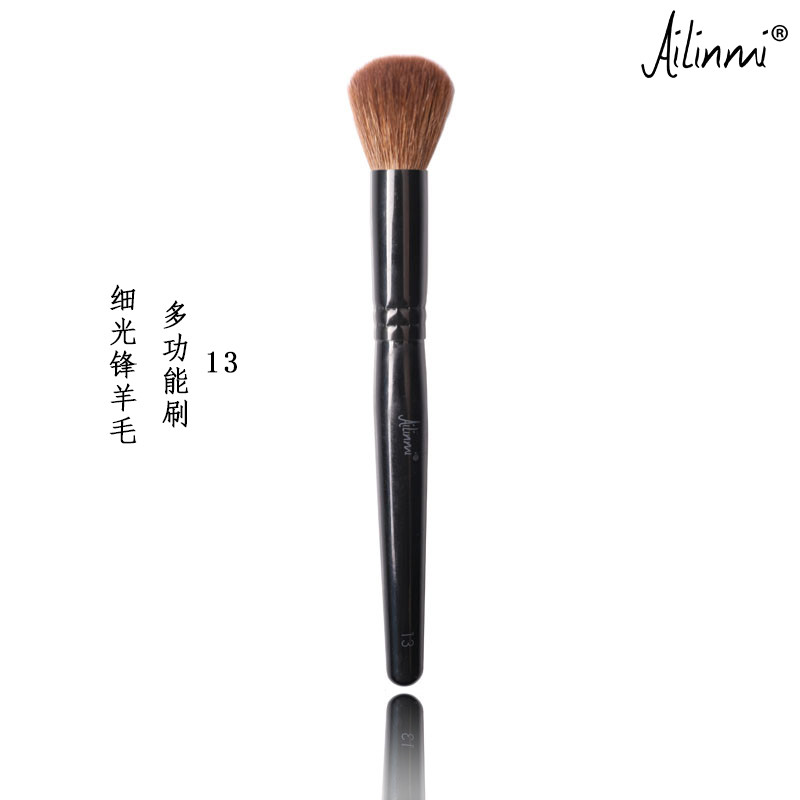 Ailinmi/ailinmi Master Series แปรงแต่งหน้า 13#多功能刷修容高光腮红刷混羊毛