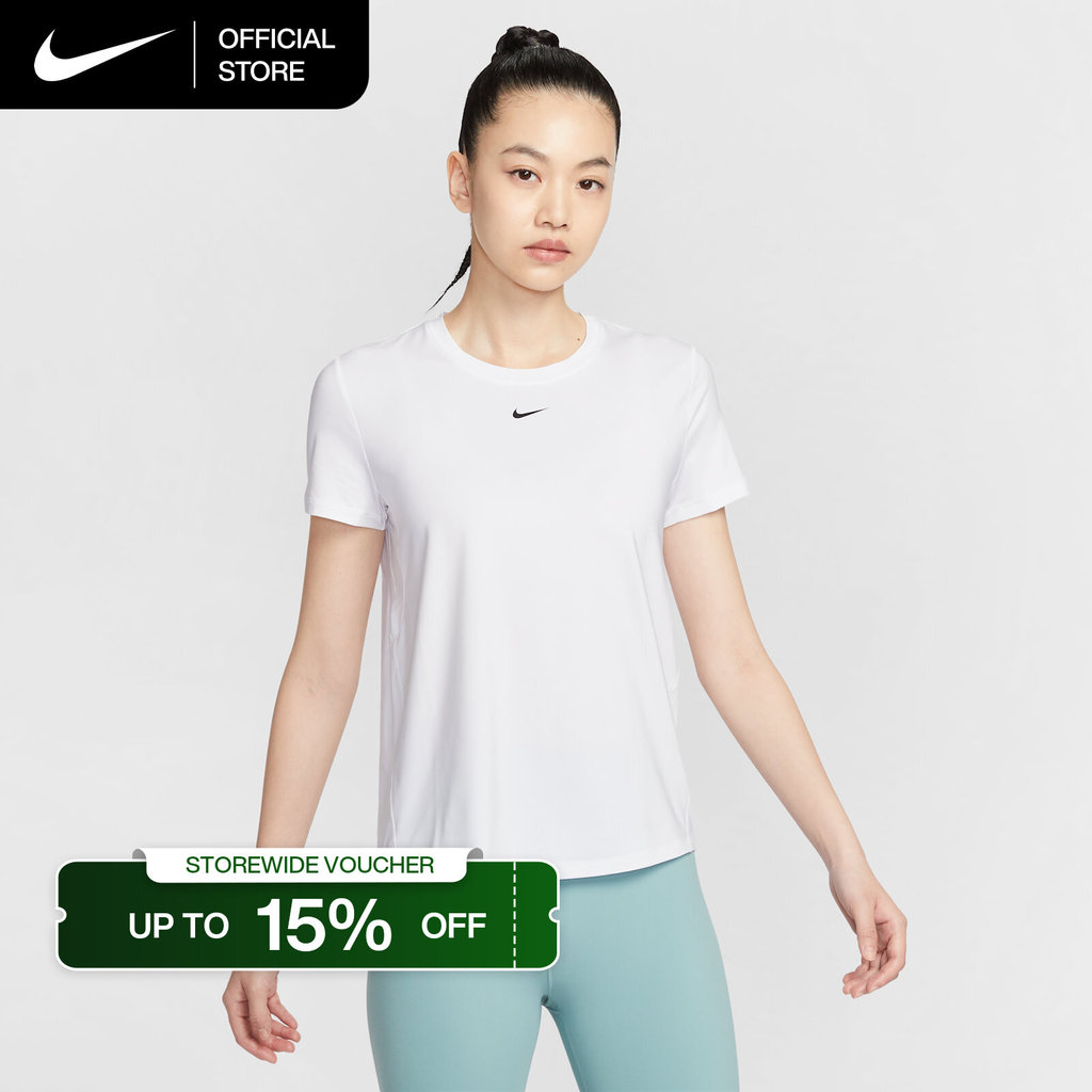 Nike Dri-FIT Women's One Classic Short-Sleeve Top - White [FN2799-101]
