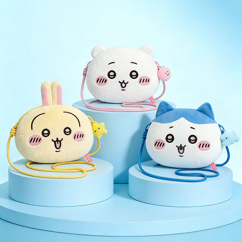 Changyi chikawa chikawa Plush Messenger Bag ตุ๊กตาการ์ตูนน่ารักของเล่นเด็ก#97alerdf#