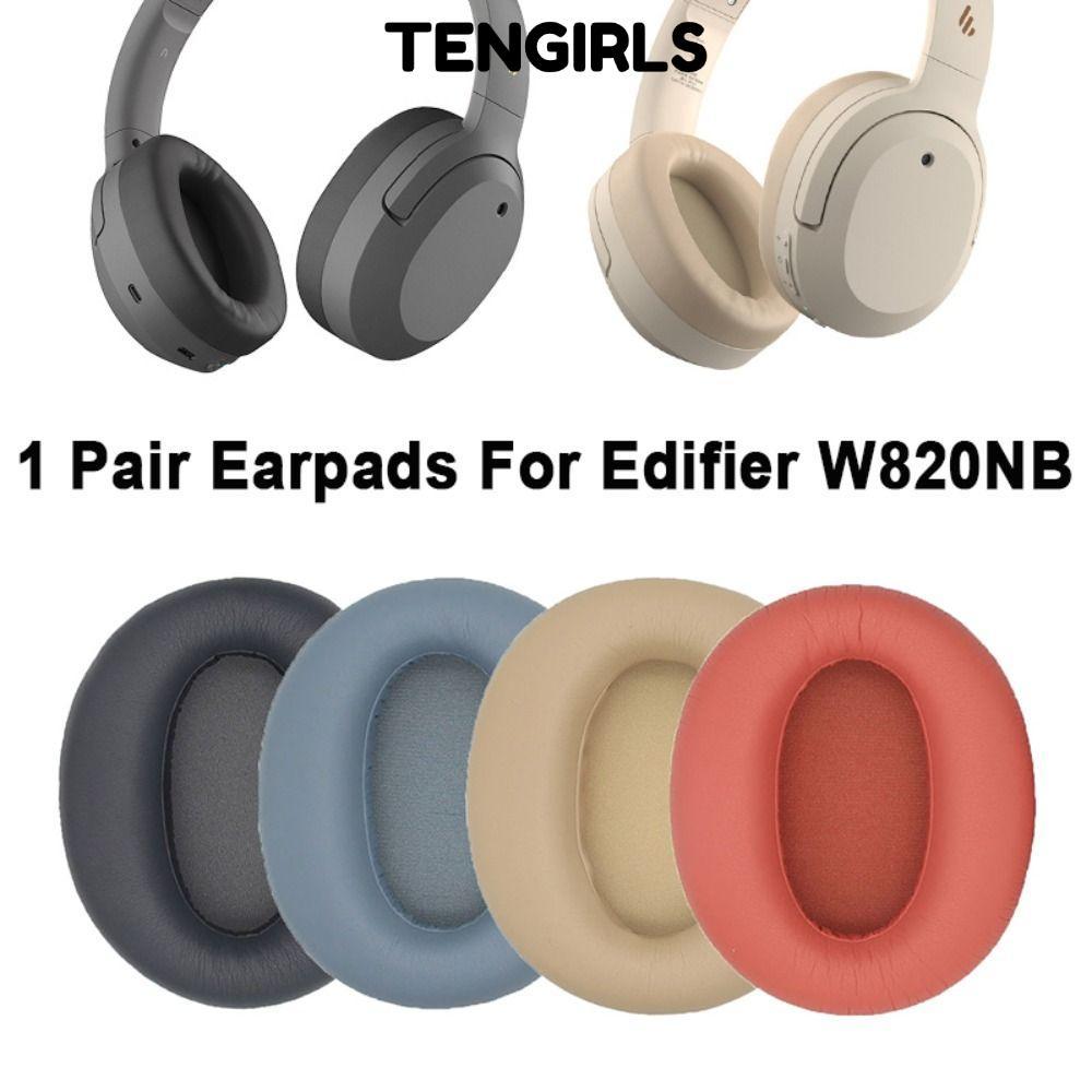 TENGIRLS  อะไหล่สำหรับเปลี่ยน แผ่นรองหูฟัง อุปกรณ์เสริมเสริม ที่ปิดหูกันหนาว ฟองน้ำโฟมฟองน้ำ for Edi