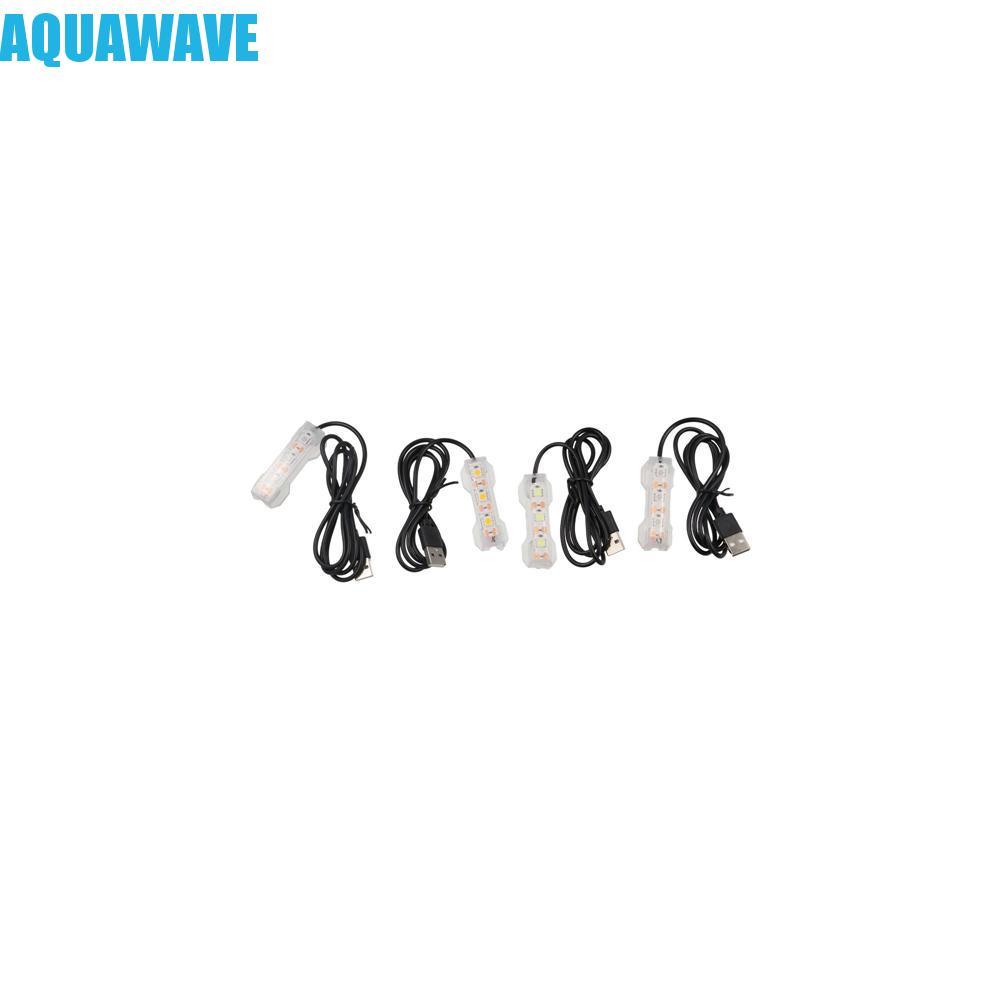 AQUAWAVE Aquatic Plant Light Aquarium USB Aquarium LED Light พืชน้ํา LED สําหรับถังปลา Aquarium โคมไ