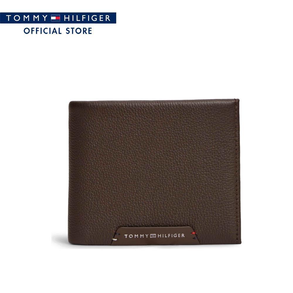 Tommy Hilfiger กระเป๋าสตางค์ ผู้ชาย รุ่น AM0AM14779 0HD - สีน้ำตาล