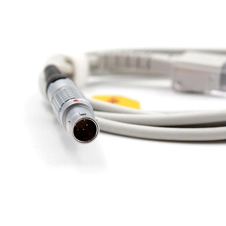 ใช้งานร่วมกับ Shanghai Nuocheng NTS3000 ECG Monitor ผู้ใหญ่ SpO2 Sensor Extension Cable