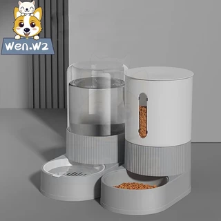wen.W2 ที่ให้น้ำ ที่ให้อาหารสัตว์เลี้ยงอัตโนมัติ เครื่องให้น้ำ เครื่องให้อาหารสัตว์เลี้ยง