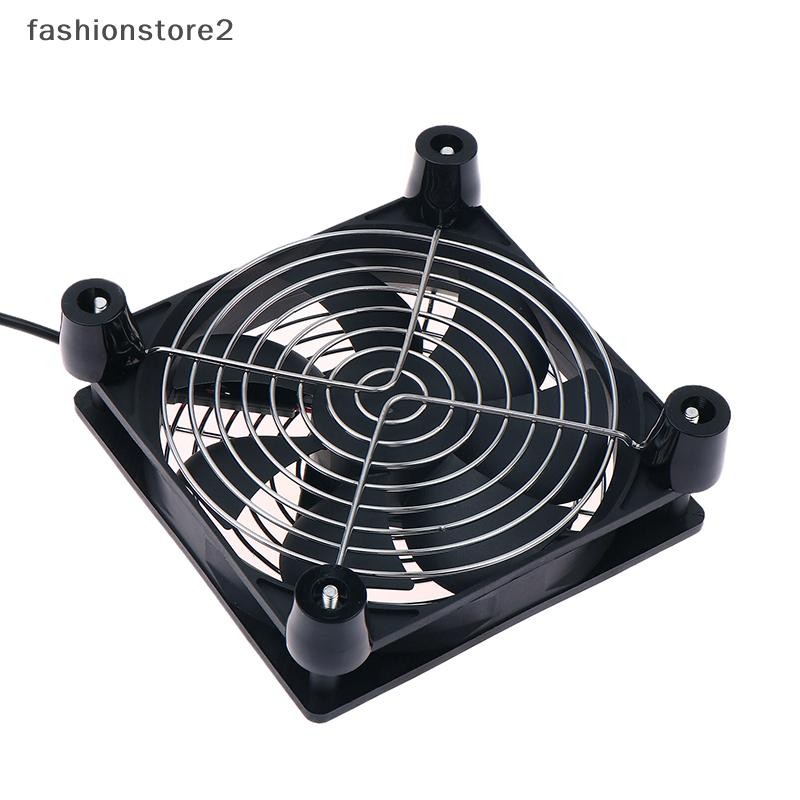 [fsh] 1 ชิ้นเราเตอร์เงียบแชสซีคูลเลอร์สําหรับตัวรับสัญญาณ DVR Xbox TV Box 8/9.2/12 ซม. 5V USB Powere