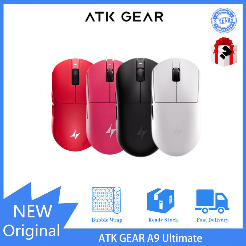 ATK GEAR Dragonfly A9 Ultimate Wireless 3950Ultra เมาส์สําหรับเล่นเกม