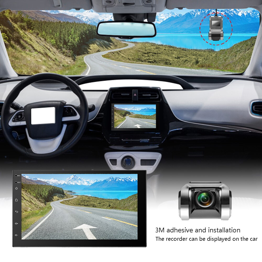 Dash Cam ADAS Car DVR ADAS Dashcam DVRs เวอร์ชันกลางคืนวิดีโอ