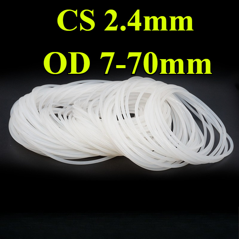 [MHJ-STH] โอริงสีขาว CS2.4mm * OD7-70mm